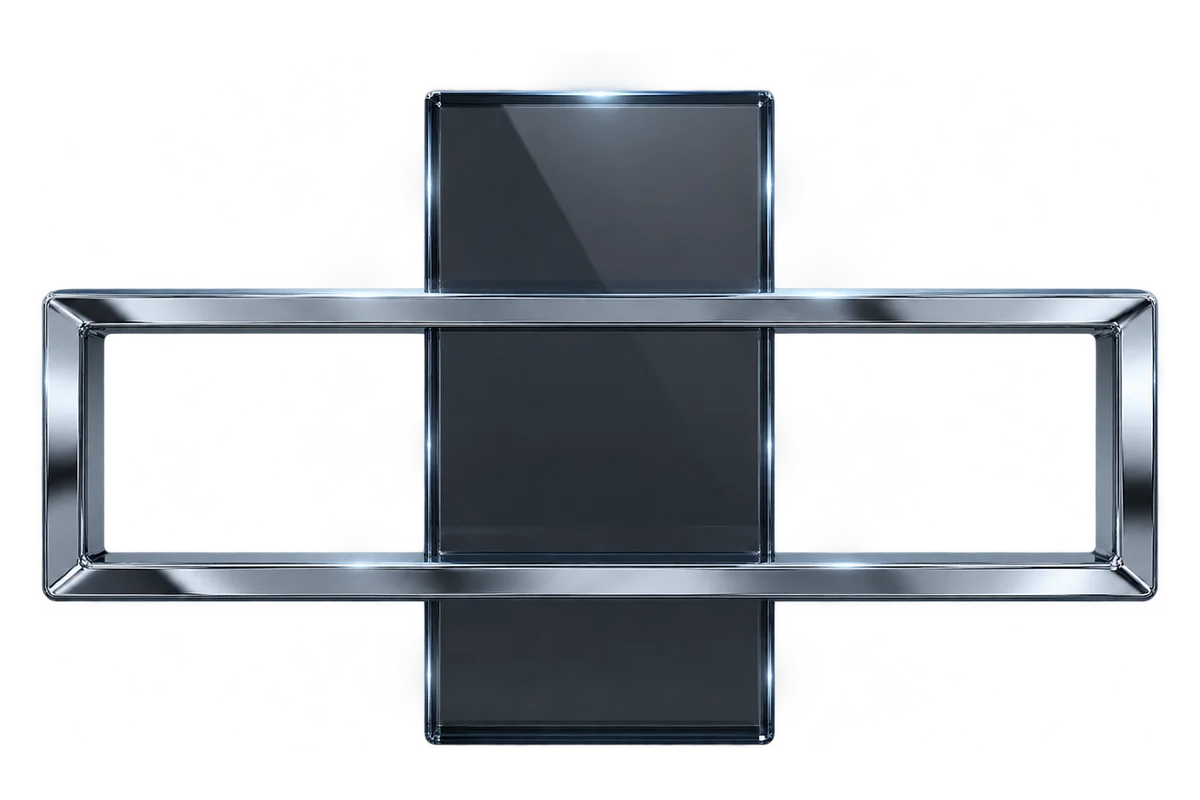 A smoked glass panel being forced into a frame that does not fit it